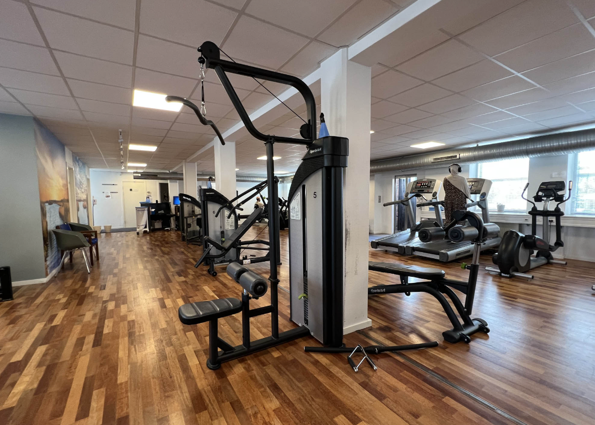 Fitness lokalet hos Fysioterapi NordVest i København NV